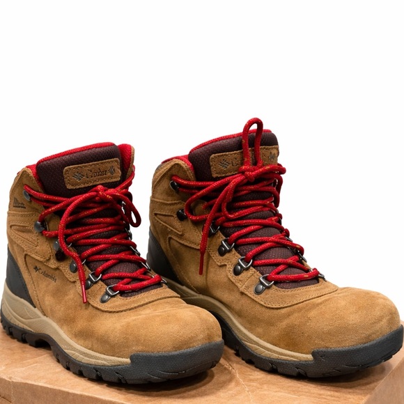Columbia Shoes - Columbia Red and Brown Hiking Boots